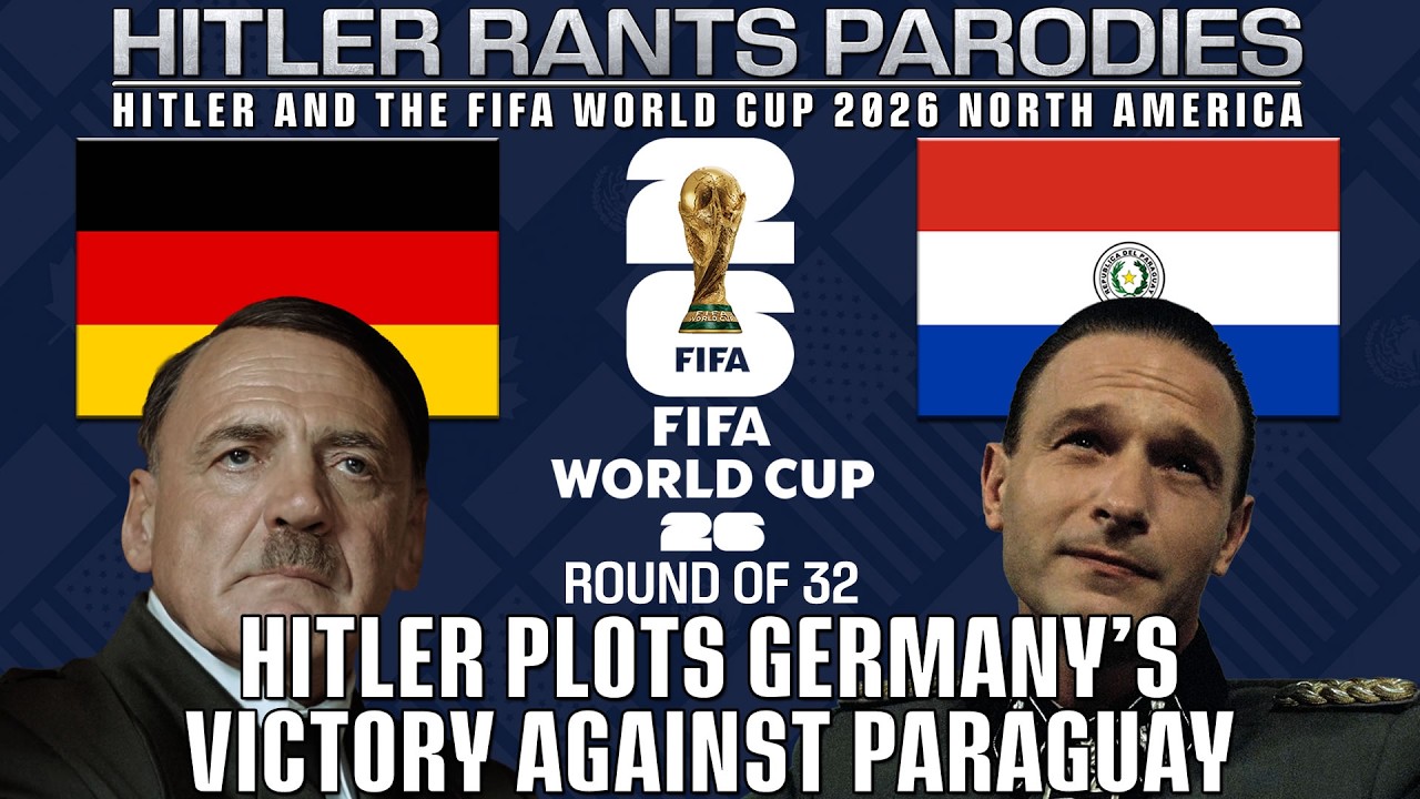 Hitler plots Germany's victory against Paraguay