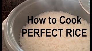 How to Make / Cook Perfect Rice in a Rice Cooker (Zojirushi NHS-18)