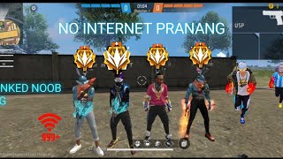 BAST NO INTERNET PRANG OVERCONFIDENCE 🔥🔥 CS RANKED GARENA FREE FIRE 👽👽