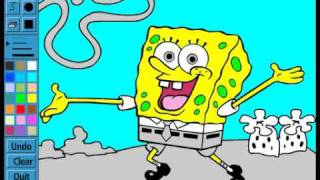 spongebob coloring book screenshot 2