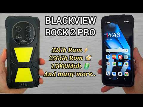 Rugged Smartphone 🏔️BLACKVIEW ROCK 2 PRO 📱Super LED e Batteria infinita 🔋