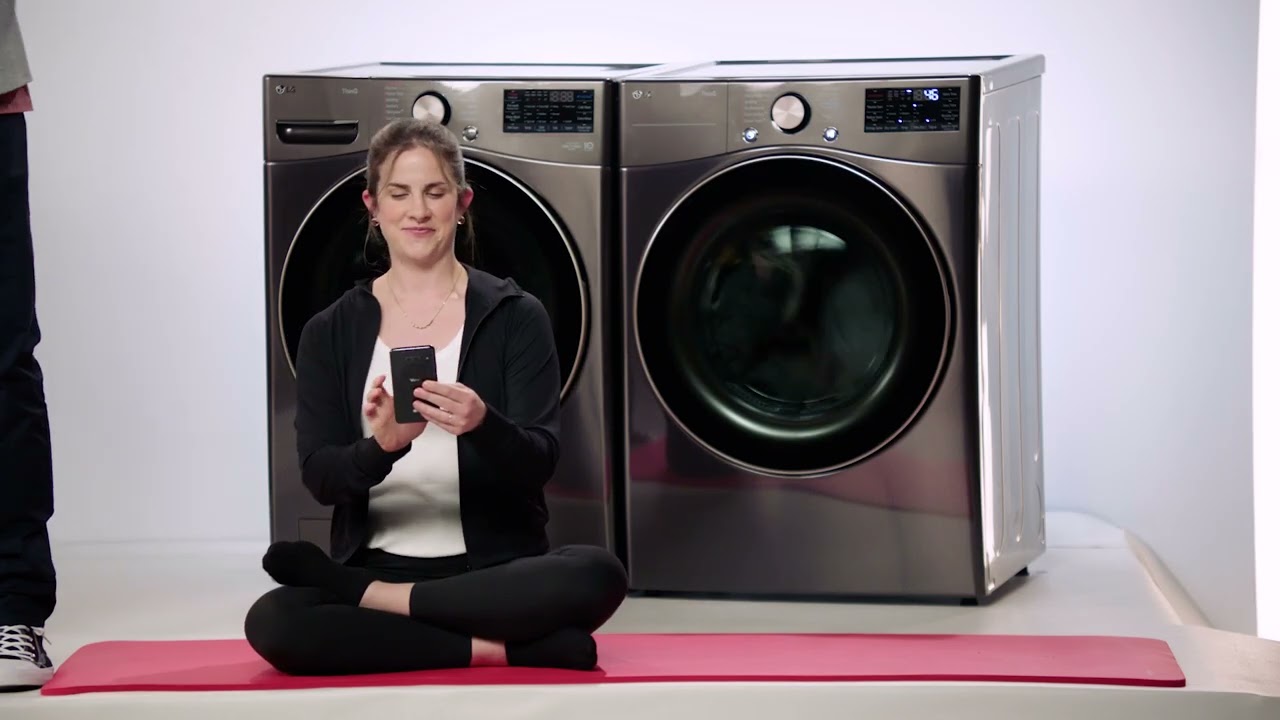 LG 4.5 Cu. Ft. Front Load Washer with TurboWash 360 in Black Steel