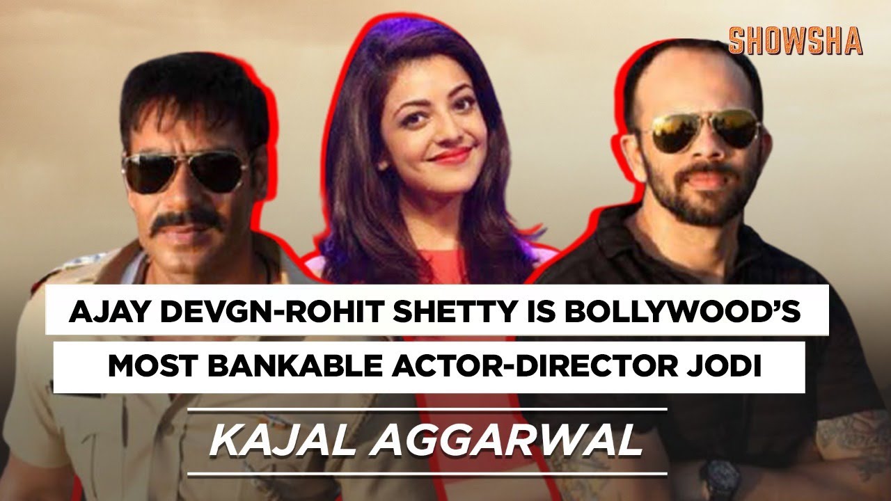 Kajal Aggarwal Pron Xxx - Kajal Aggarwal On Rohit Shetty As Bollywood's Hit Machine, Ajay Devgn As  Best Action Hero| Singham - YouTube