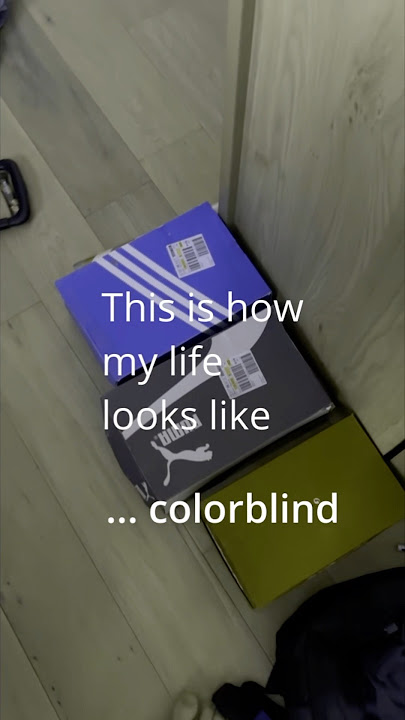 My colorblind life! #colorblind #colorblindness #colorblindscanner #innovation #solutions
