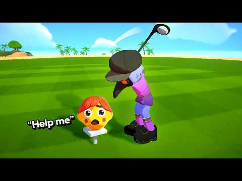 Golf but I Use My Friends As the Ball