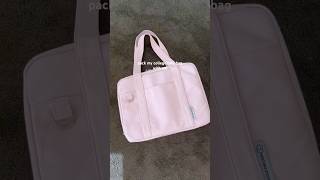 love an organised bag for back to school! #whatsinmybag #packwithme #totebag #schoolbag #shorts