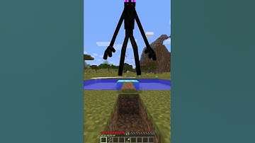 Minecraft: Saving MUTANT Enderman #shorts