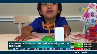 6 Yaşındaki Ryan, Youtube Kanalından 11 Milyon Dolar Kazandı