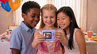 P97 Kids Instant Print Camera – 7s Thermal Printing, 1080P, 2.4" IPS, Best Gift for Children