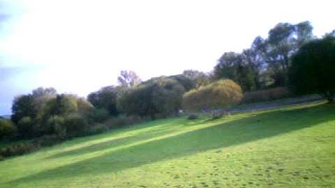 Maiden flight of the Swift 2 flying wing.