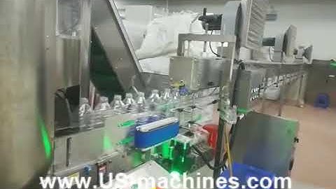1 5 liter empty bottle unscrambling sorting machine bottle feeding tank video