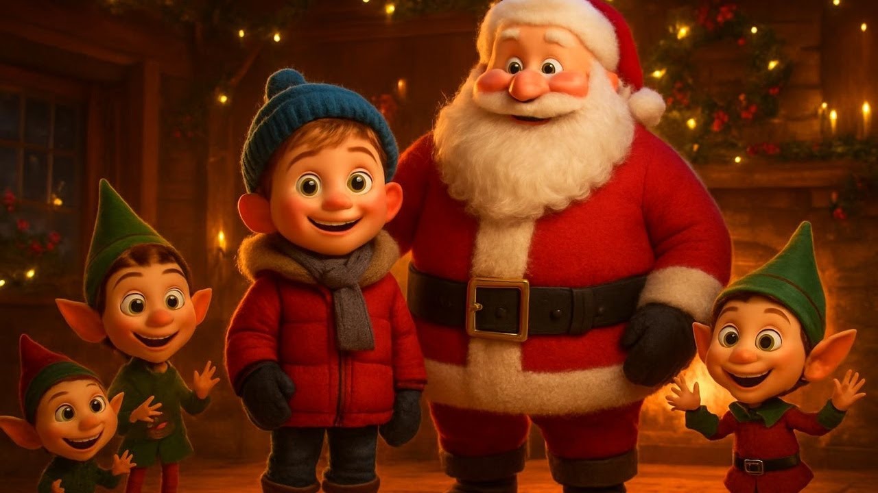 Leo trova il berretto di Babbo Natale! 🎅 | Canzoni di Natale per bambini