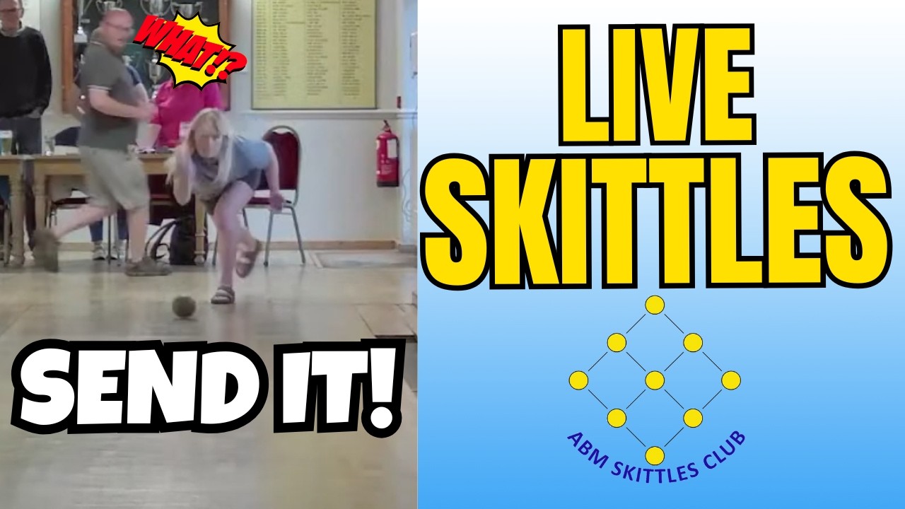 Live British skittles | Big 'Uns v brand new team The Borrower Bowlers (Div 2)