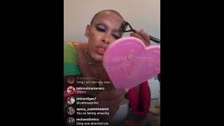 Doja Cat shaved her eyebrows off on live