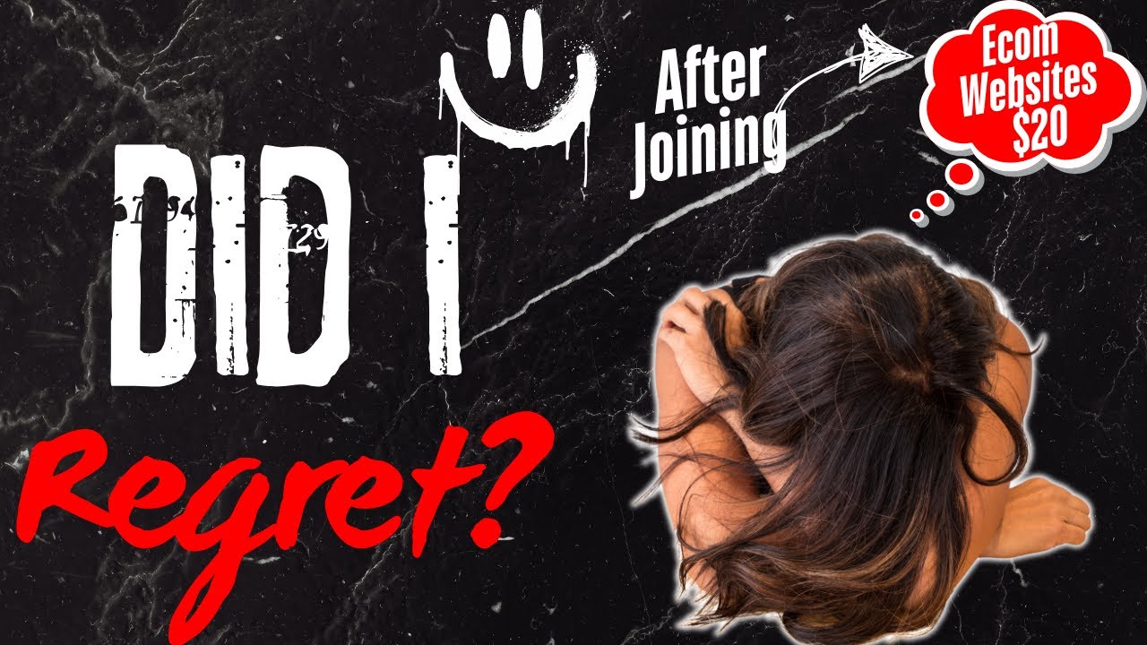 Are Ecom Websites $20 Stores Worth It? Honest Review & Insights (Text On Screen)