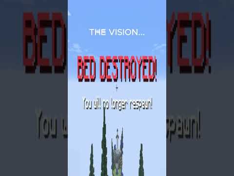 the VISION...  #minecraft  #funny #memes #bedwars #fyp #hypixel #minecraftbedwars