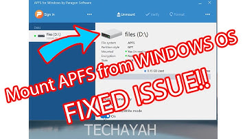 How to fix APFS for Windows "NO SUPPORTED VOLUME" Solved | How to mount APFS on Windows