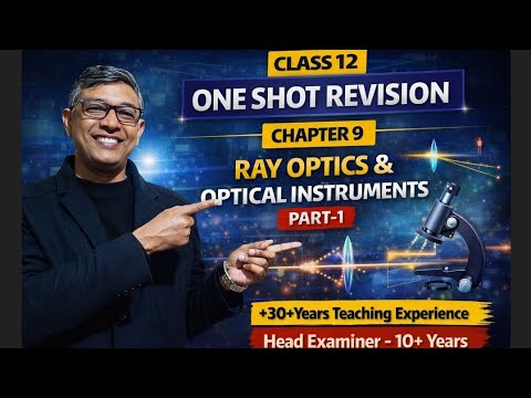 ONE SHOT REVISION: CH-9 RAY OPTICS & OPTICAL INSTRUMENTS PART-1 CLASS 12