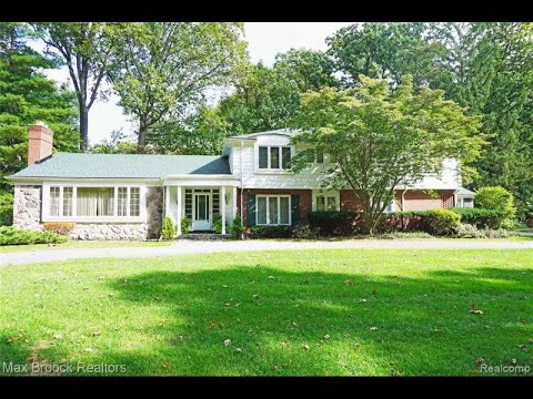 5105 Echo Rd, Bloomfield Hills, MI home video tour