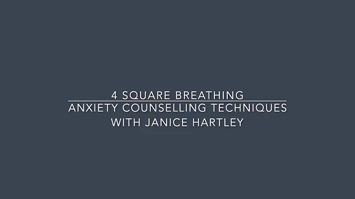 4 square breathing- The Relaxation Technique you c...