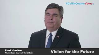 Paul Voelker, Richardson Mayoral Candidate