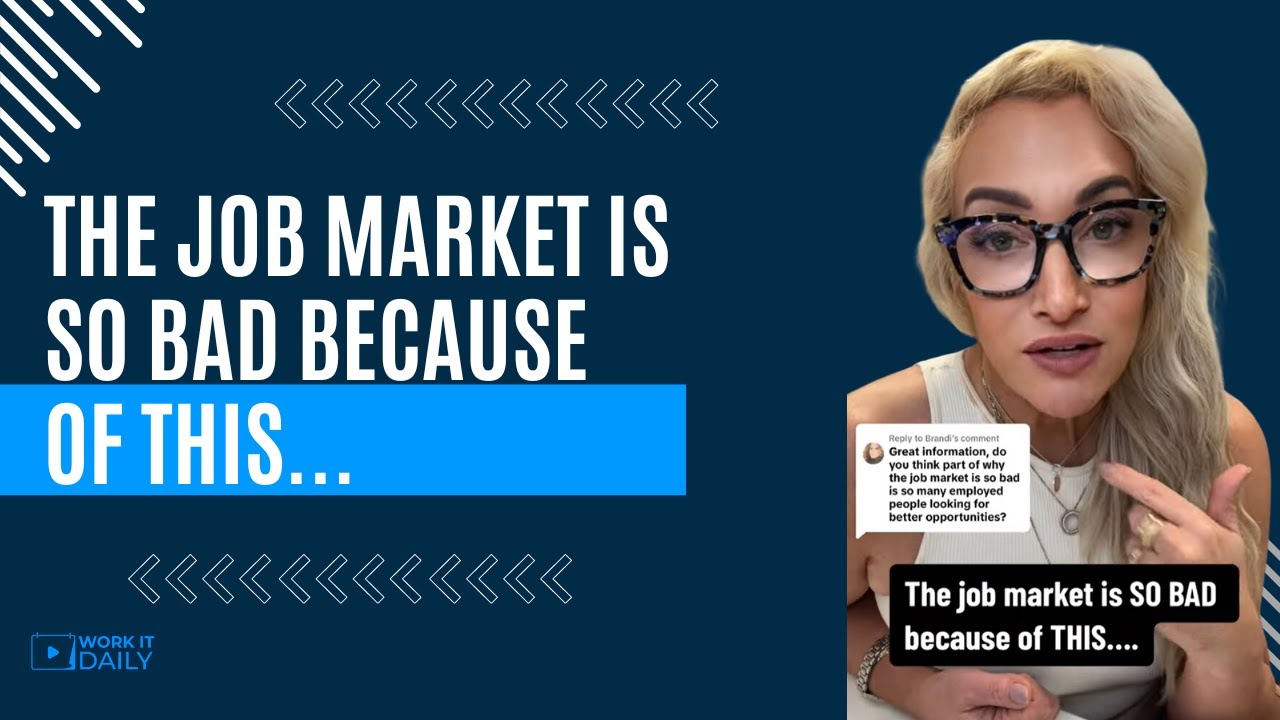 😡😤 THE JOB MARKET IS SO BAD BECAUSE OF THIS… - YouTube