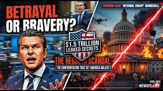 Betrayal or Bravery The Pete Hegseth Scandal Rocking Washington Leaked Secrets and the Confrontation