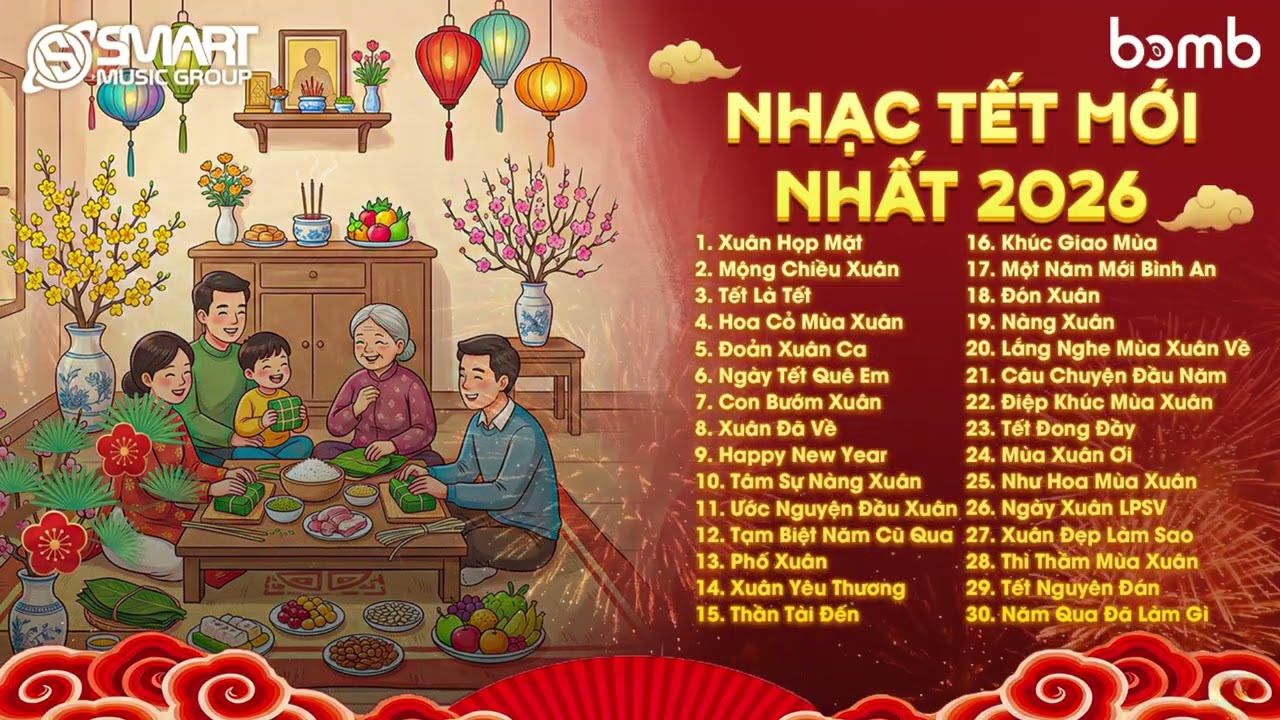 Nhạc Tết Remix Mới Nhất 2026 🎉 Nghe Để Thấy Tết, Đếm Ngược Chào Xuân - Nhạc Xuân Remix 2026 Hay Nhất