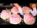 한국에서 먹는 오사카 캬베츠야끼, 푸짐한 오코노미야끼, 대구 서문시장 야시장, Osaka style Okonomiyaki, おこのみやき, Korean street food