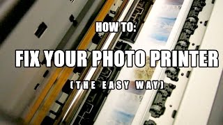 How to : Fix Your Inkjet Printer (Epson 1400 Shown)