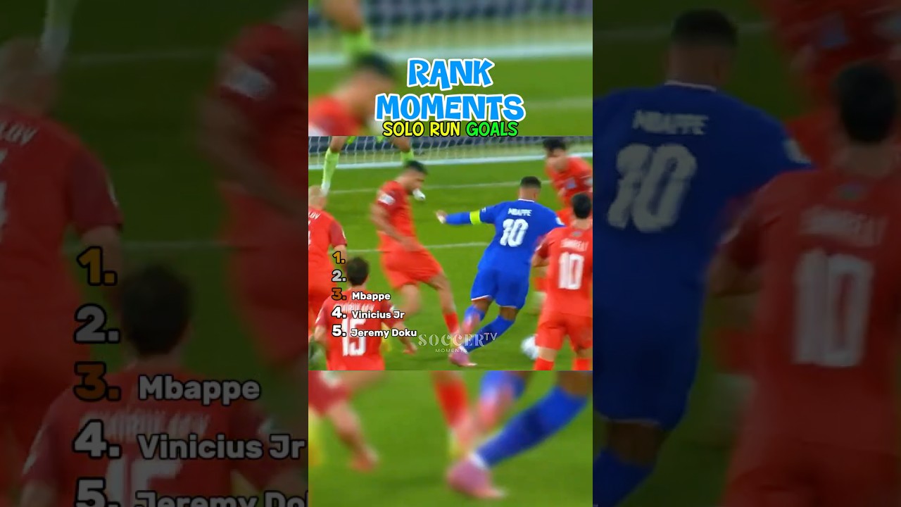 Top 5 Solo Run Goals 