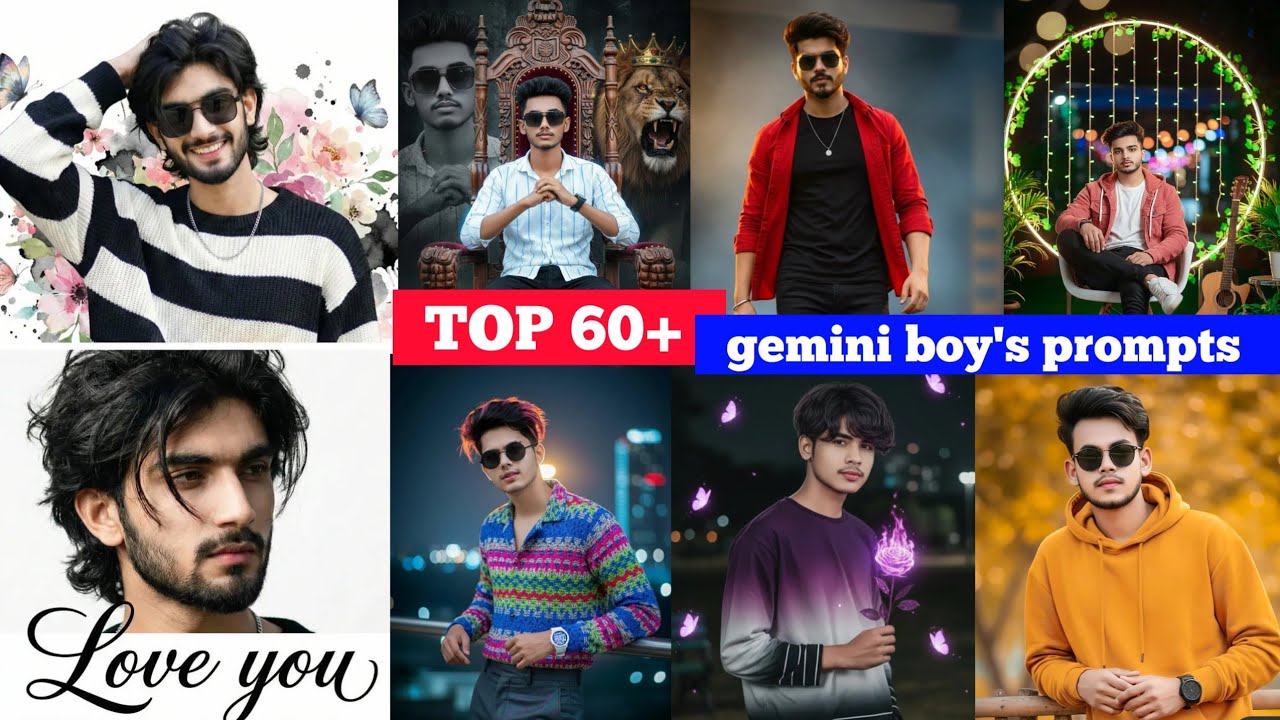 New 60+ Aesthetic Boy's Prompts | Google Gemini Editing | Google Gemini Photo Editing Ai | Ai Prompt
