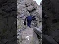【登山】オーダースーツで槍ヶ岳に登ってみた【オーダースーツSADA】【さだ社長】#shorts