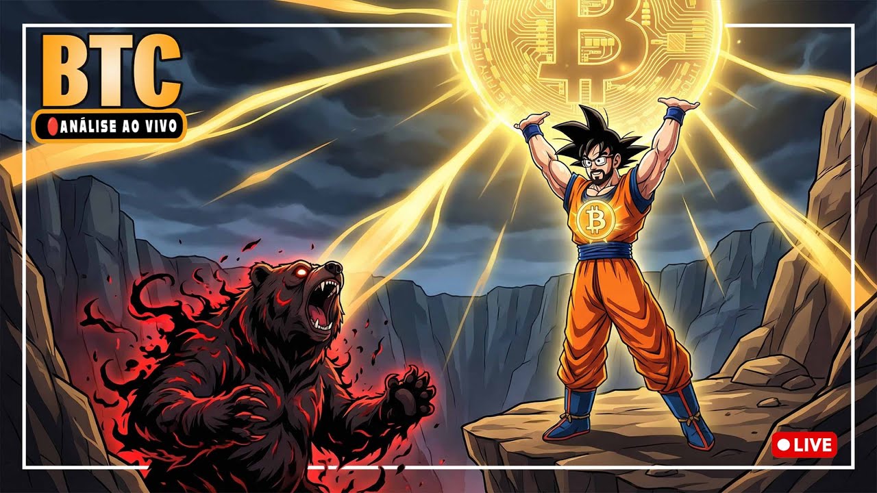 😮 BITCOIN EM GOLPE FINAL? 🟢 ANÁLISE AO VIVO DO BTC