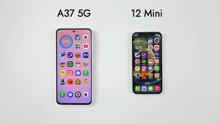 Samsung A37 5G vs iPhone 12 mini - Speed Test!