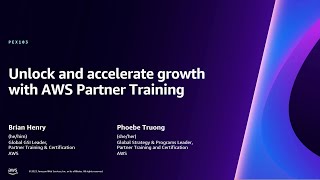 AWS re:Invent 2023 - Unlock and accelerate growth with AWS Partner Training (PEX103) screenshot 3