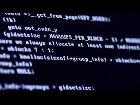 Hacker code whiteblack video background 720 - free footage