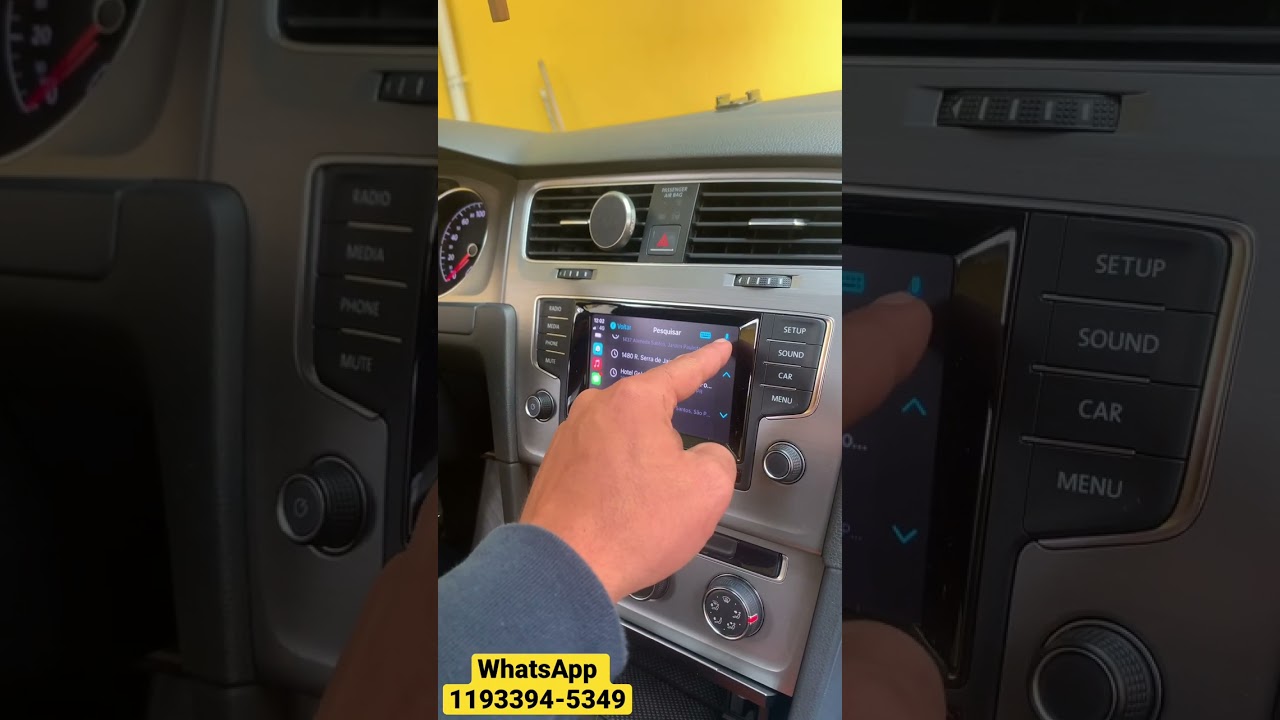 CarPlay VW Golf - RETTI AUTO PARTS - 1193394-5349