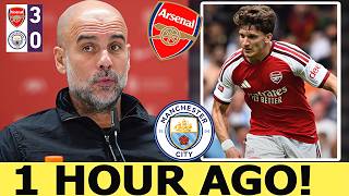 PEP DROPS SHOCK STATEMENT ON CHRISTOS TZOLIS AFTER ARSENAL'S 3-0 MAN CITY DEMOLITION | CITY PANIC