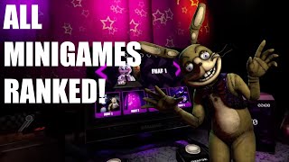 RANKING ALL THE FNAF VR MINIGAMES!