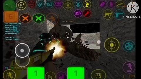 Counter-Strike 1.6 android Gameplay [XecT] Zombie Meat 6.2  Free, Hook Vip, AMMO  zm_aztec_kamp