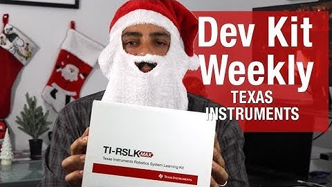 Dev Kit Weekly: Texas Instruments TI-RSLK MAX Robotics Learning Kit