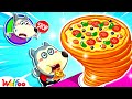 No More Junk Food! - Wolfoo Learns Healthy Food Choices With Pizza Tower @wolfoofamilyofficiall