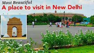 Delhi Tour of Parliament India Gate President House Raj Path/Delhi Tourist Places/Delhi Travel Guide