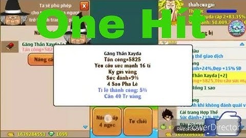 Cúng cho bà hạt mít 1tỉ6 vàng và cái kết-Ngọc Rồng online