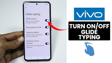 How to Turn ON/OFF Glide Typing in Any Vivo Phone - Glide Typing Setting