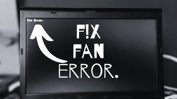 How to Fix! Lenovo Thinkpad Fan Error! | Fan Error Issue Fix! | How to Clean Dust in Laptop Fan