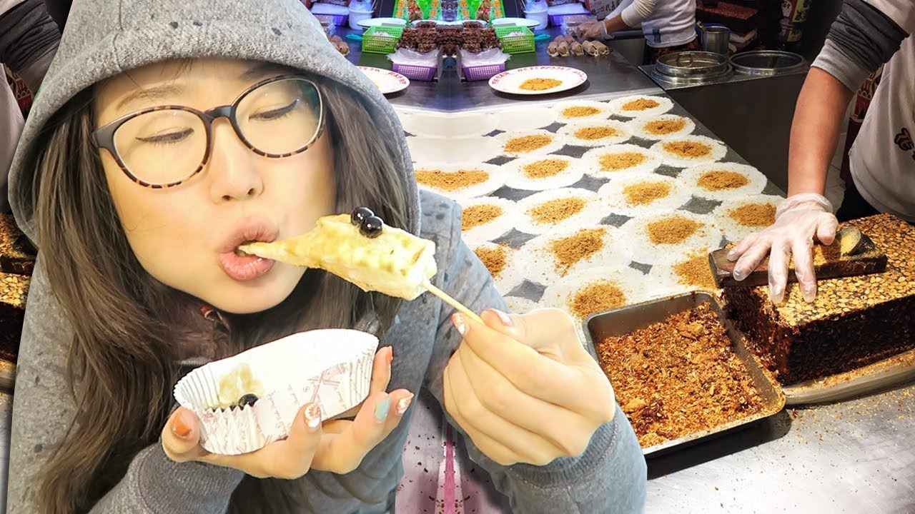 Taiwanese Street Food at Jiufen ft. Ice Cream Burritos