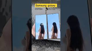 Samsung Display anti-shake effects of Samsung S23Ultra Vs S24Ultra, which one do you prefer shorts