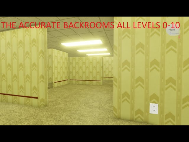 The Accurate Backrooms